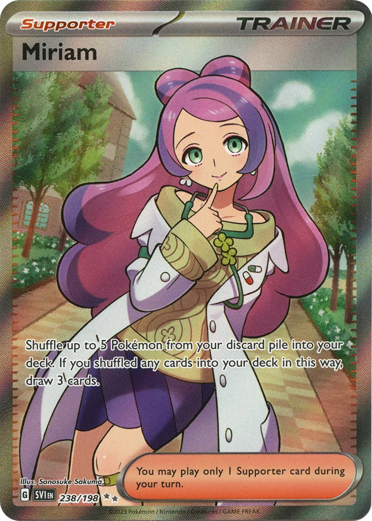 Miriam - 238/198 - (SV01: Scarlet & Violet Base Set) (Ultra Rare)