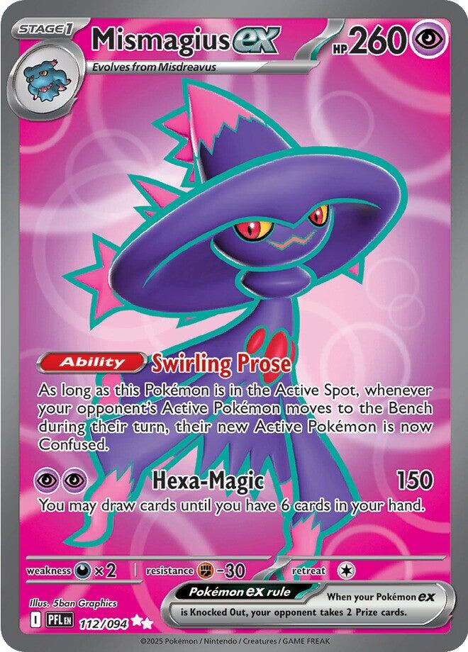 Mismagius ex - 112/094 - (ME02: Phantasmal Flames) (Ultra Rare)