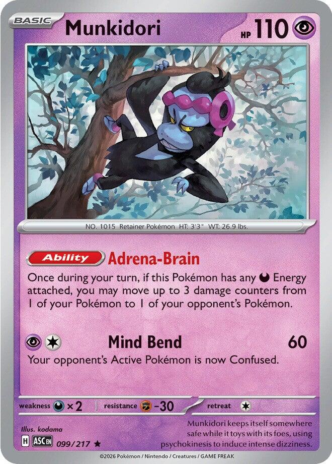 Munkidori 099/217 - (ME: Ascended Heroes) (Rare) Holofoil