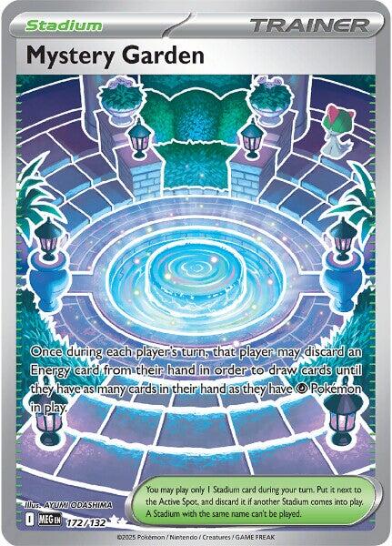Mystery Garden - 172/132 - (ME01: Mega Evolution) (Ultra Rare) Holofoil