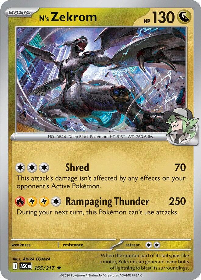 N's Zekrom - (ME: Ascended Heroes) (Rare)