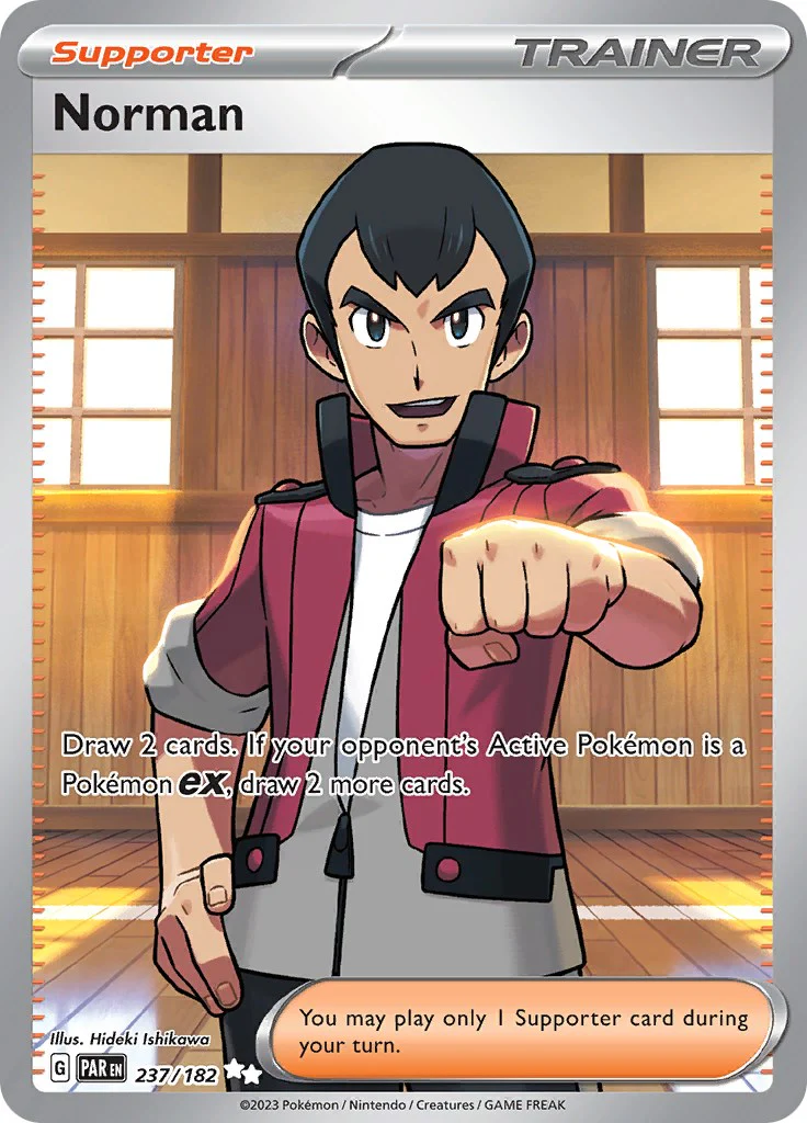 Norman - 237/182 - (SV04: Paradox Rift) (Ultra Rare) Holofoil