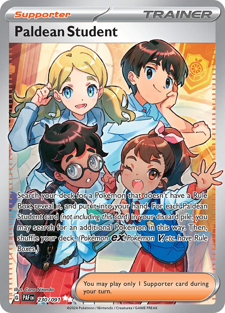Paldean Student - 230/091 - (SV: Paldean Fates) (Ultra Rare)