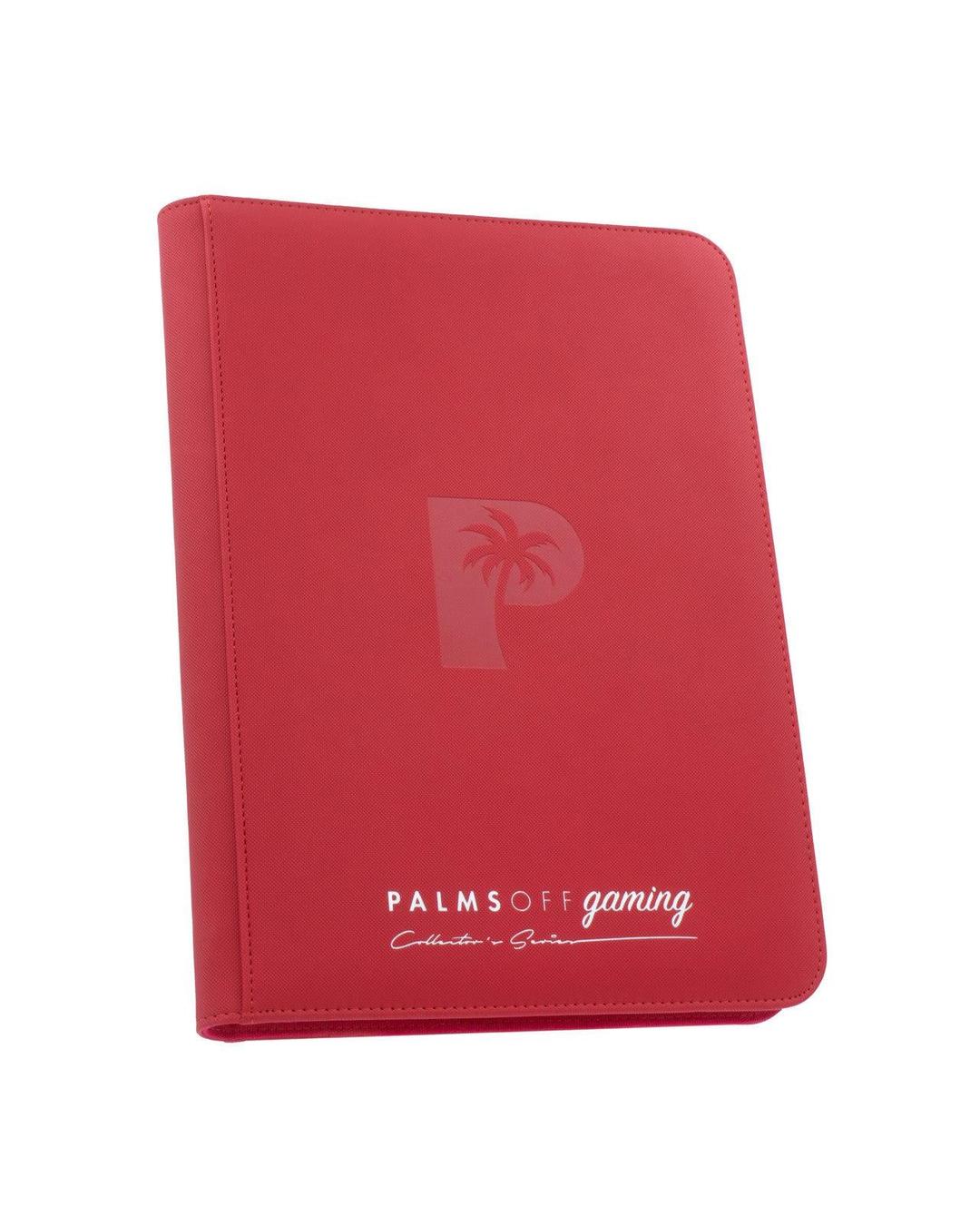 Collector's Series 9 Pocket Zip Binder - Red