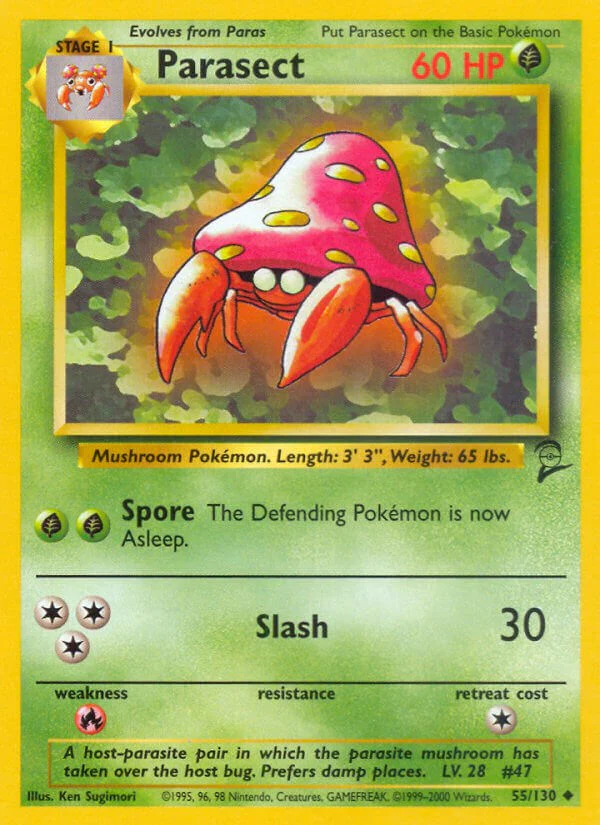 Parasect - (Base Set 2) (Uncommon)