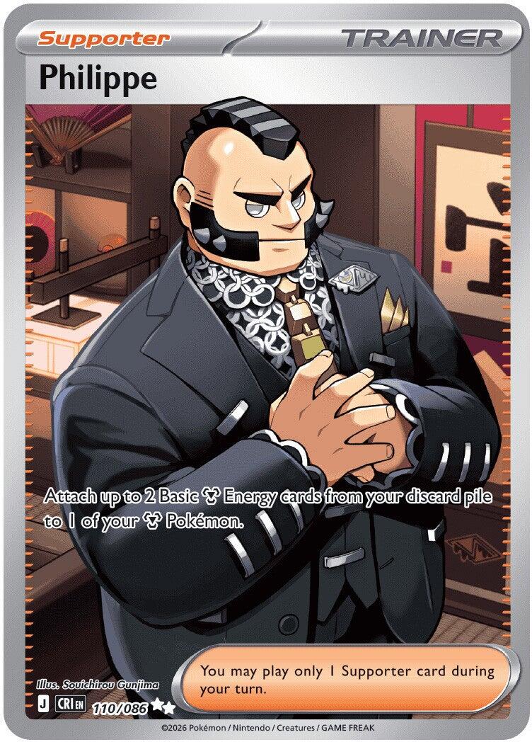 Philippe - 110/086 - (ME04: Chaos Rising) (Ultra Rare)