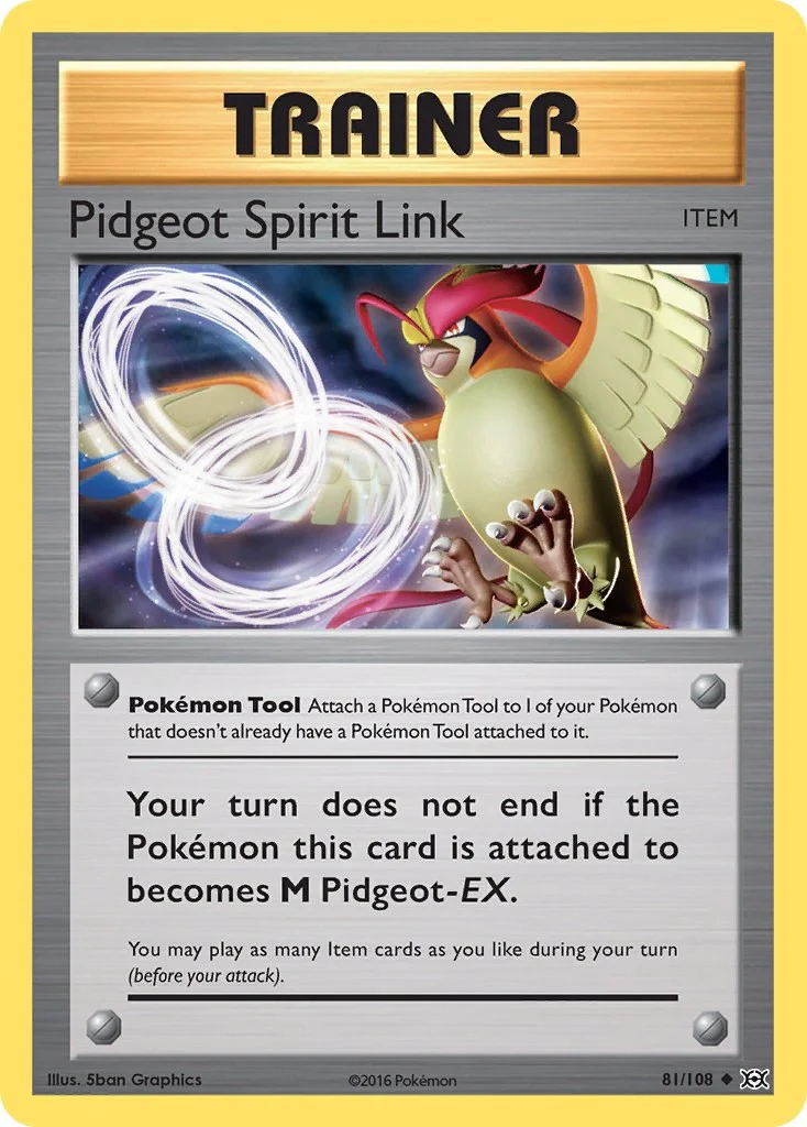 Pidgeot Spirit Link 81/108 - (XY - Evolutions) (Uncommon) Normal
