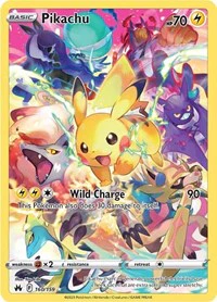 Pikachu (Secret) - (SWSH: Crown Zenith) (Secret Rare) - Image 2