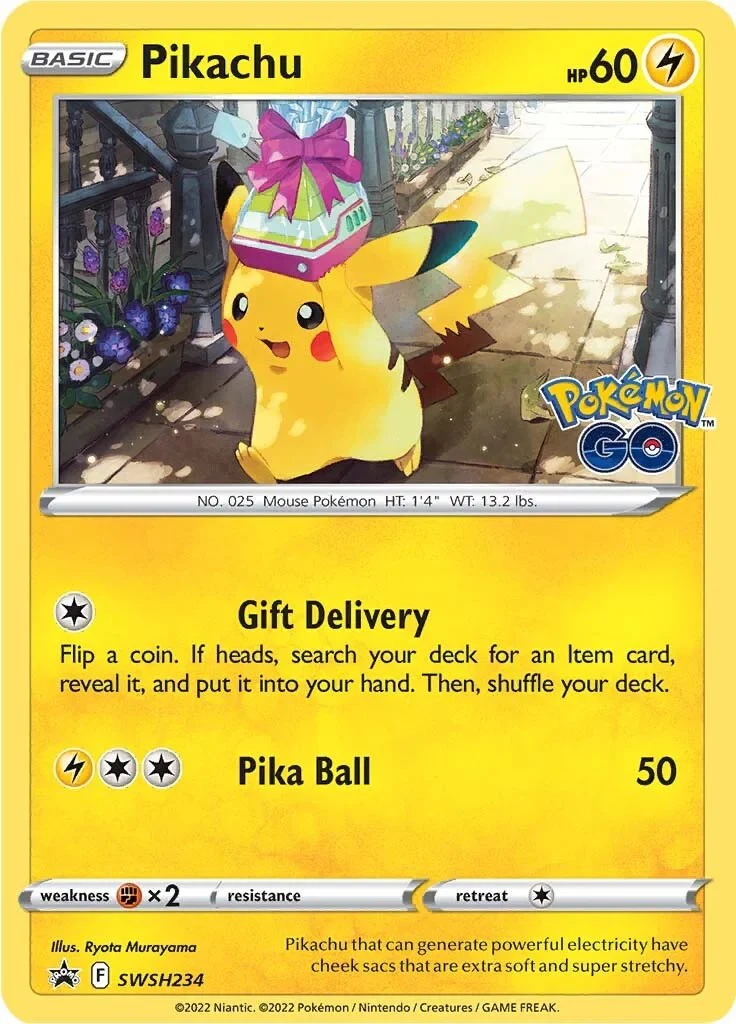 Pikachu - SWSH234 - (SWSH: Sword & Shield Promo Cards) (Promo) Holofoil