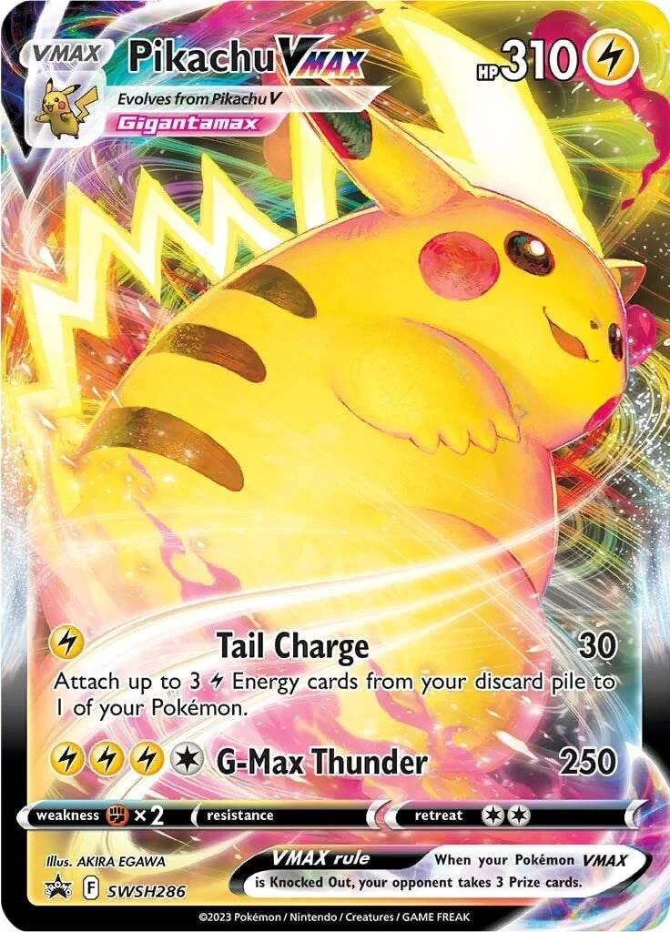 Pikachu VMAX - SWSH286 - (SWSH: Sword & Shield Promo Cards) (Promo) Holofoil