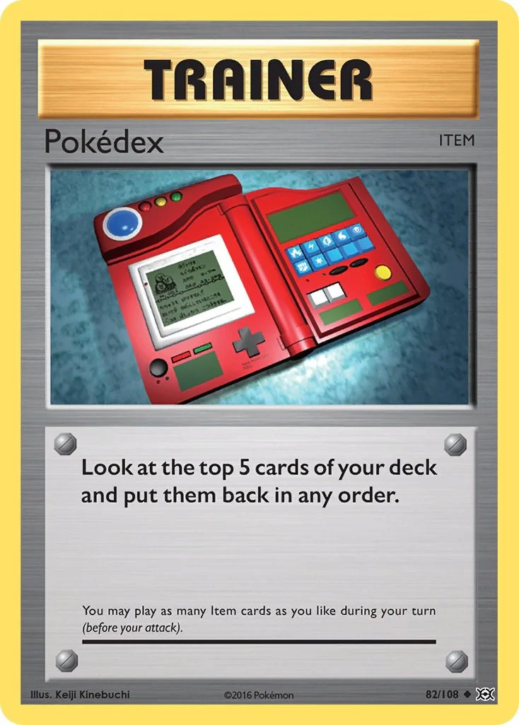 Pokedex 82/108 - (XY - Evolutions) (Uncommon) Normal