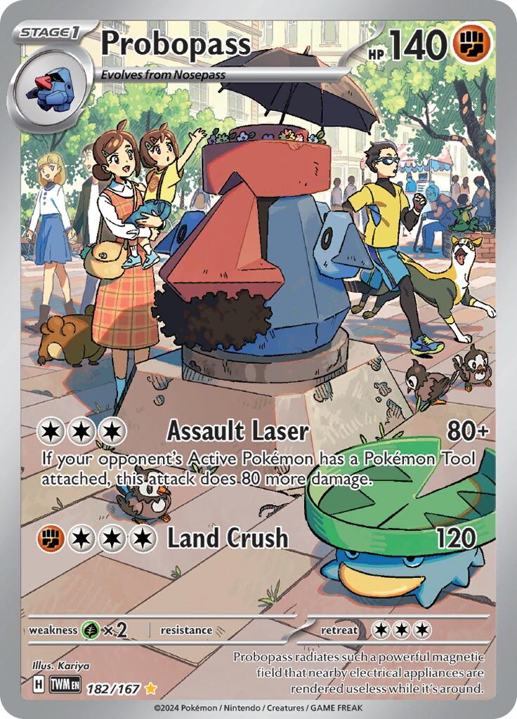 Probopass - 182/167 - (SV06: Twilight Masquerade) (Illustration Rare) Holofoil