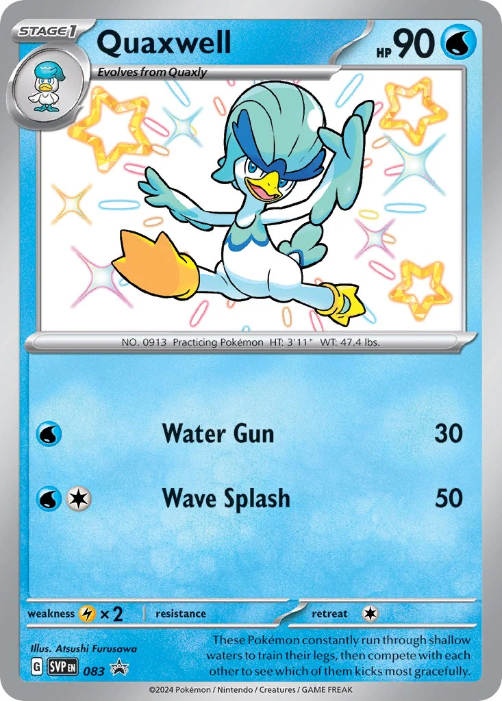 Quaxwell - 083 - (SV: Scarlet & Violet Promo Cards) (Promo) Holofoil