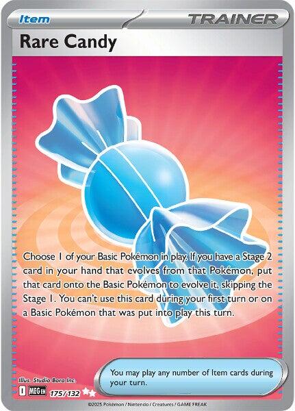 Rare Candy - 175/132 - (ME01: Mega Evolution) (Ultra Rare)