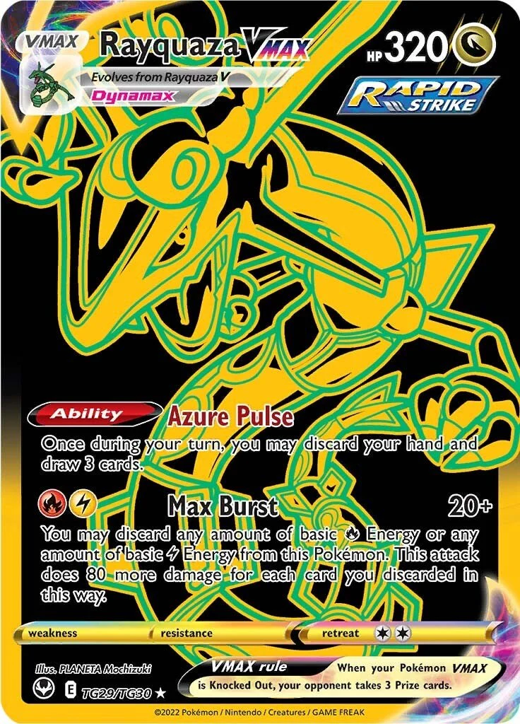 Rayquaza VMAX (Secret) - (SWSH12: Silver Tempest Trainer Gallery) (Secret Rare)