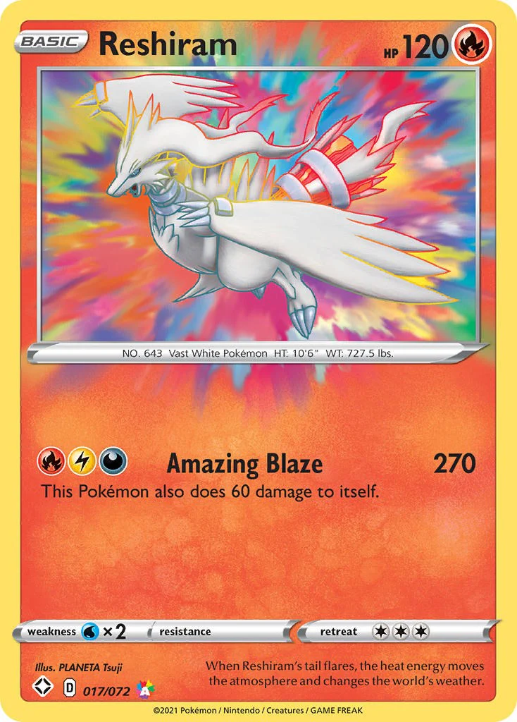 Reshiram - (Shining Fates) (Amazing Rare)