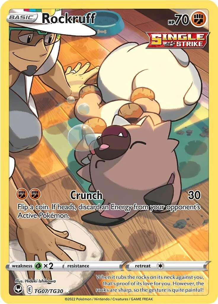 Rockruff - (SWSH12: Silver Tempest Trainer Gallery) (Ultra Rare)