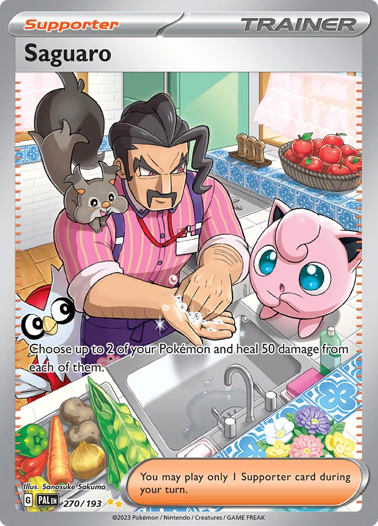 Saguaro - 270/193 - (SV02: Paldea Evolved) (Special Illustration Rare) Holofoil