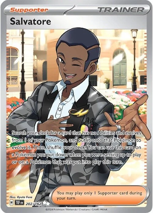 Salvatore - 202/162 - (SV05: Temporal Forces) (Ultra Rare) Holofoil