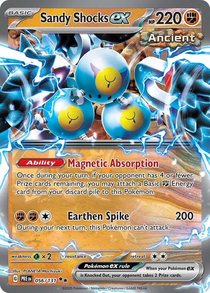 Sandy Shocks ex - 056/131 - (SV: Prismatic Evolutions) (Double Rare)