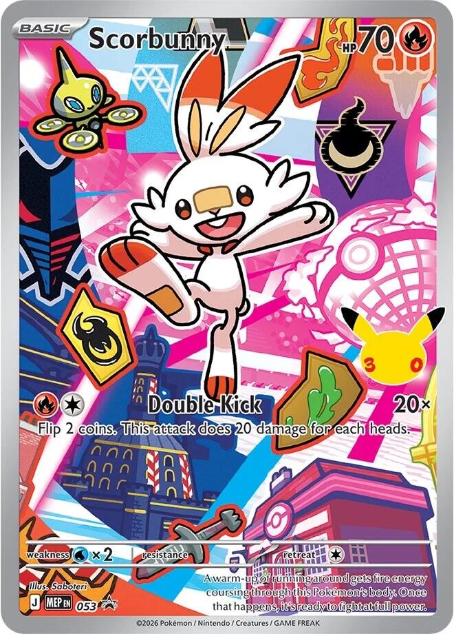 Scorbunny - 053 - (ME: Mega Evolution Promo) (Promo) Holofoil
