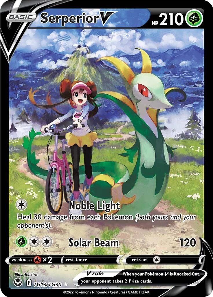 Serperior V TG13/TG30 - (SWSH12: Silver Tempest Trainer Gallery) (Ultra Rare) Holofoil