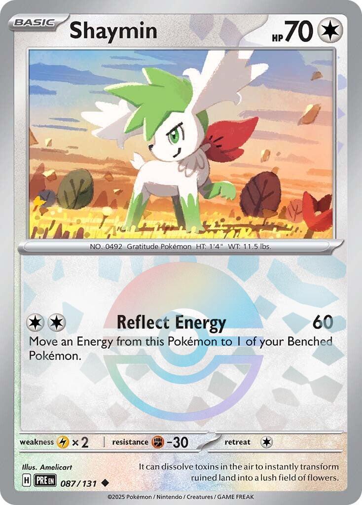 Shaymin (Poke Ball Pattern) - (SV: Prismatic Evolutions) (Uncommon)