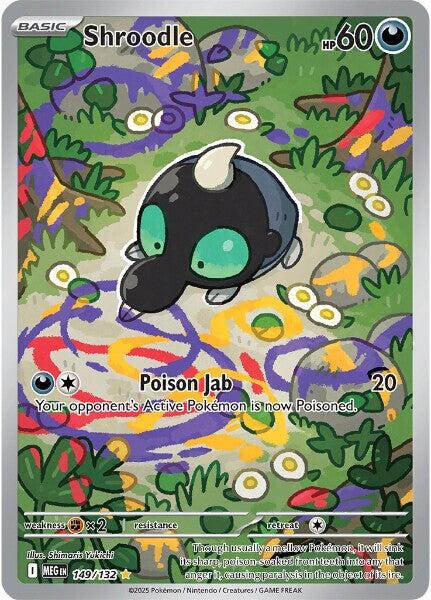 Shroodle - 149/132 - (ME01: Mega Evolution) (Illustration Rare)