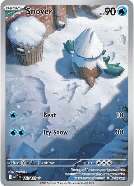 Snover - 140/132 - (ME01: Mega Evolution) (Illustration Rare)