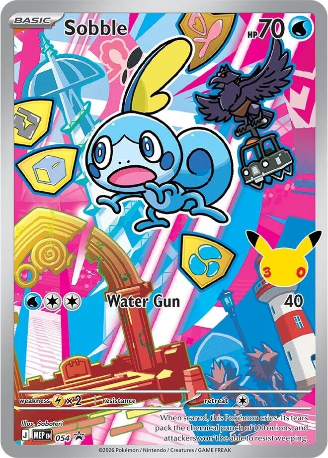 Sobble - 054 - (ME: Mega Evolution Promo) (Promo) Holofoil