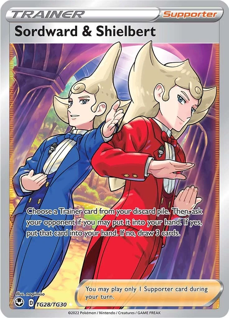 Sordward & Shielbert TG28/TG30 - (SWSH12: Silver Tempest Trainer Gallery) (Ultra Rare) Holofoil