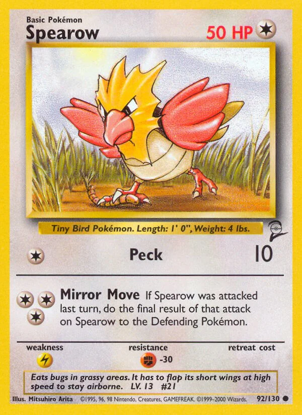 Spearow - (Base Set 2) (Common)