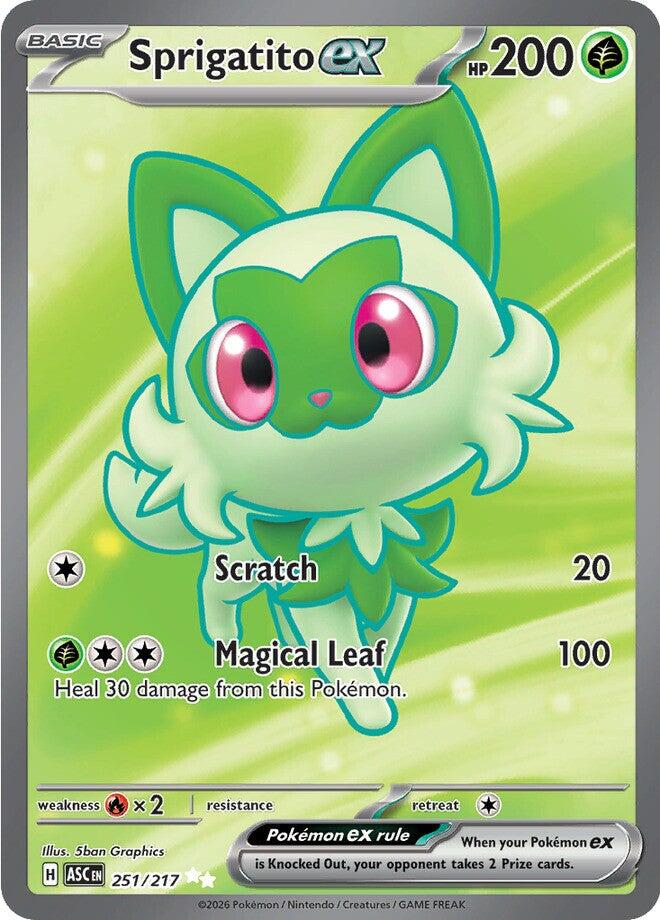 Sprigatito ex - (ME: Ascended Heroes) (Ultra Rare)