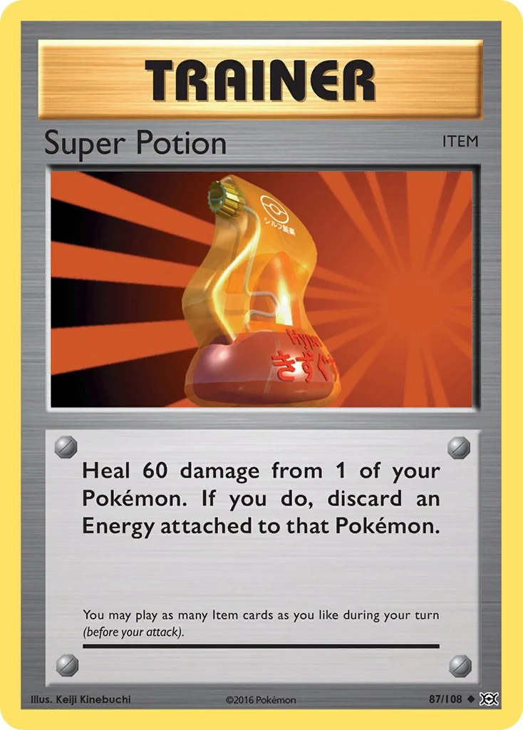 Super Potion 87/108 - (XY - Evolutions) (Uncommon) Normal