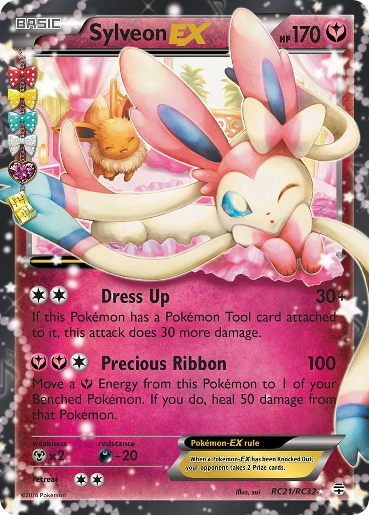 Sylveon EX RC21/RC32 - (Generations: Radiant Collection) (Ultra Rare) Holofoil