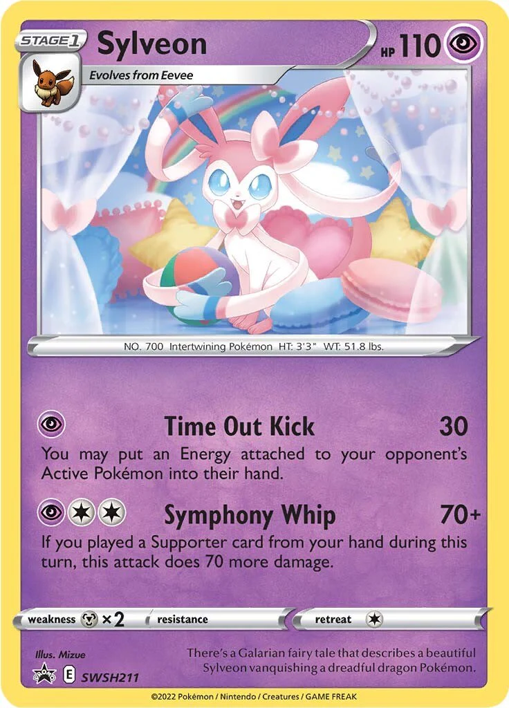 Sylveon - SWSH211 - (SWSH: Sword & Shield Promo Cards) (Promo)