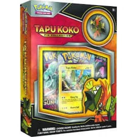 Pokemon TCG: Tapu Koko Pin Collection