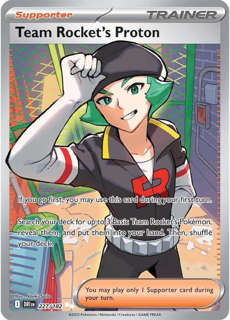 Team Rocket's Proton - 227/182 - (SV10: Destined Rivals) (Ultra Rare)