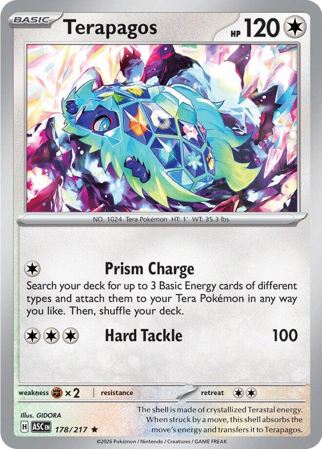 Terapagos 178/217 - (ME: Ascended Heroes) (Rare) Holofoil