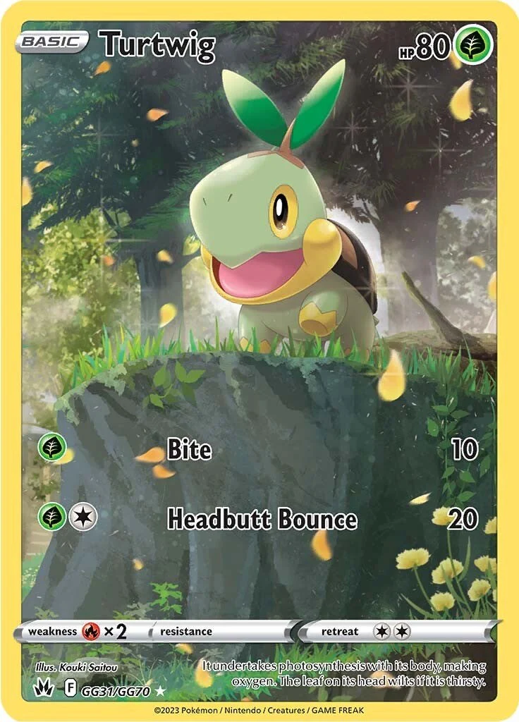 Turtwig GG31/GG70 - (SWSH: Crown Zenith: Galarian Gallery) (Ultra Rare) Holofoil