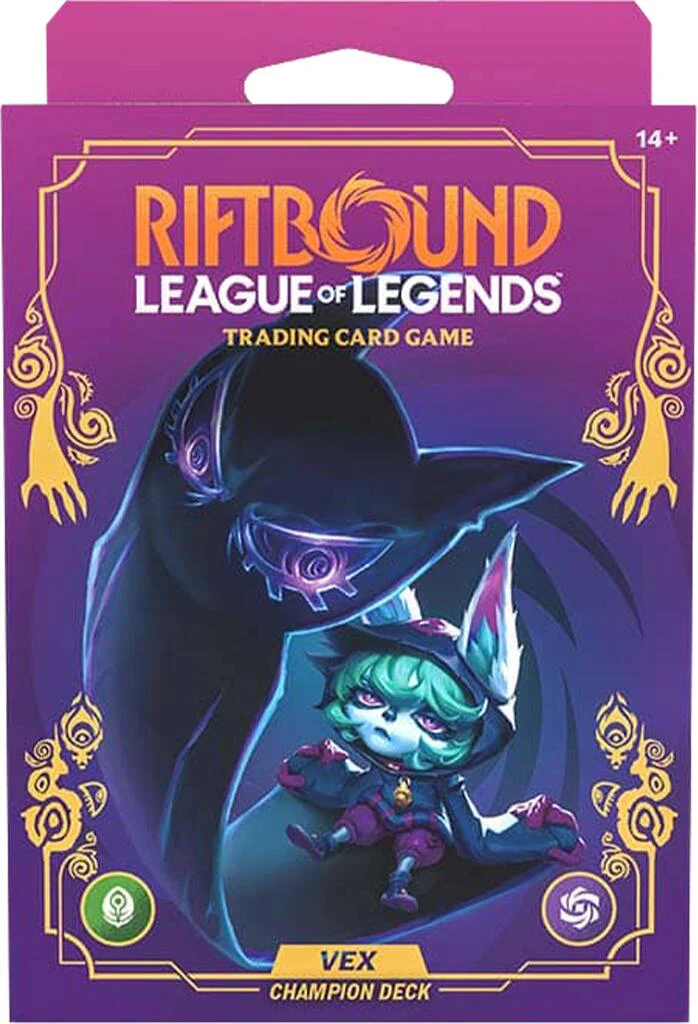Riftbound: League of Legends TCG: Unleashed - Champion Deck (Vex)