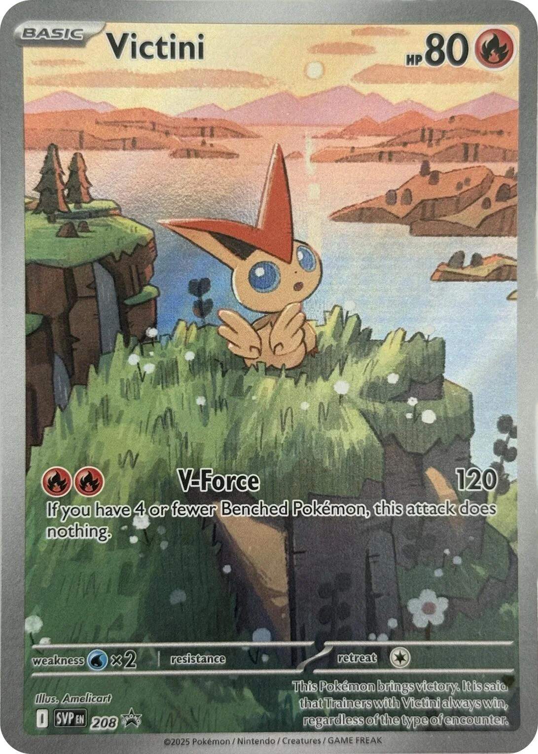 Victini - 208 - (SV: Scarlet & Violet Promo Cards) (Promo) Holofoil