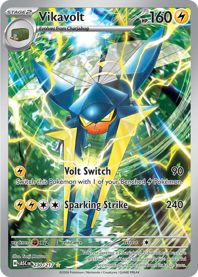 Vikavolt - 230/217 - (ME: Ascended Heroes) (Illustration Rare)