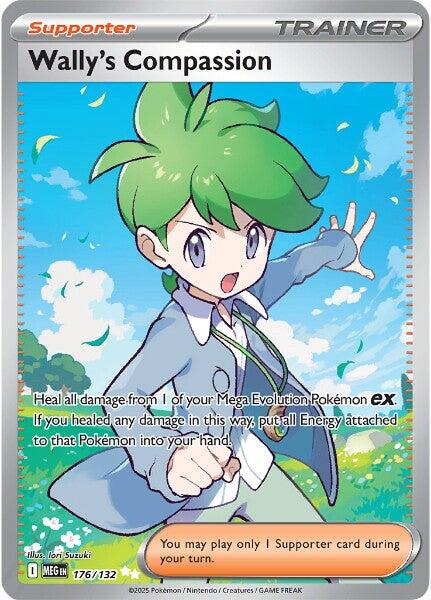 Wally's Compassion - 176/132 - (ME01: Mega Evolution) (Ultra Rare)