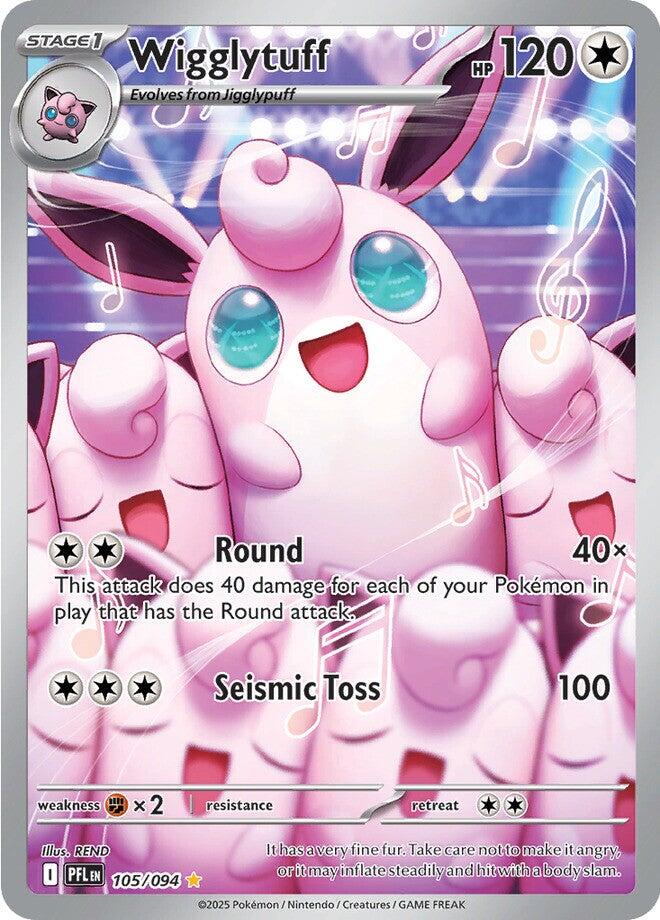 Wigglytuff - 105/094 - (ME02: Phantasmal Flames) (Illustration Rare) Holofoil