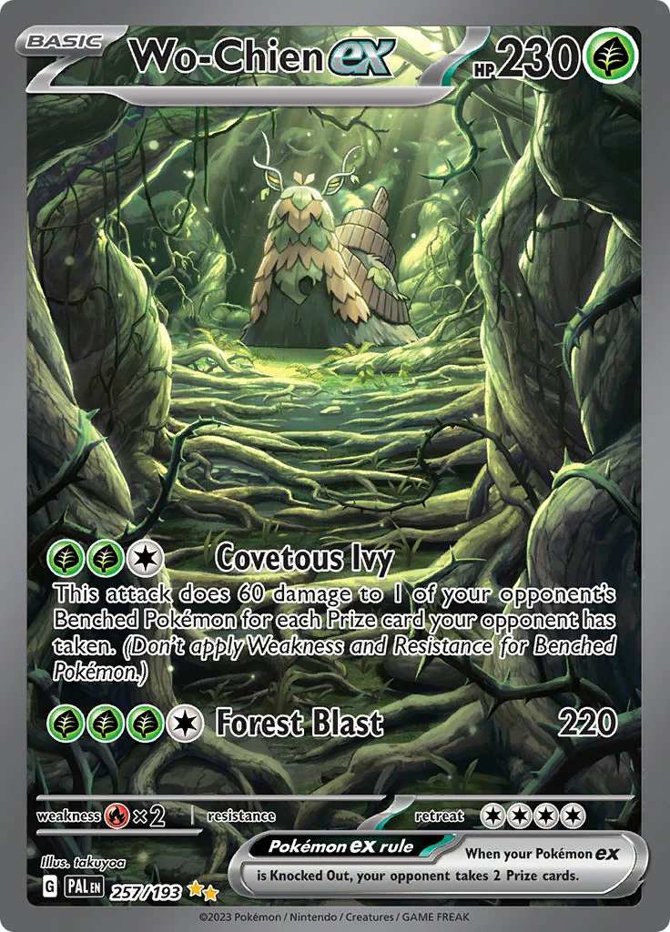 Wo-Chien ex - 257/193 - (SV02: Paldea Evolved) (Special Illustration Rare)