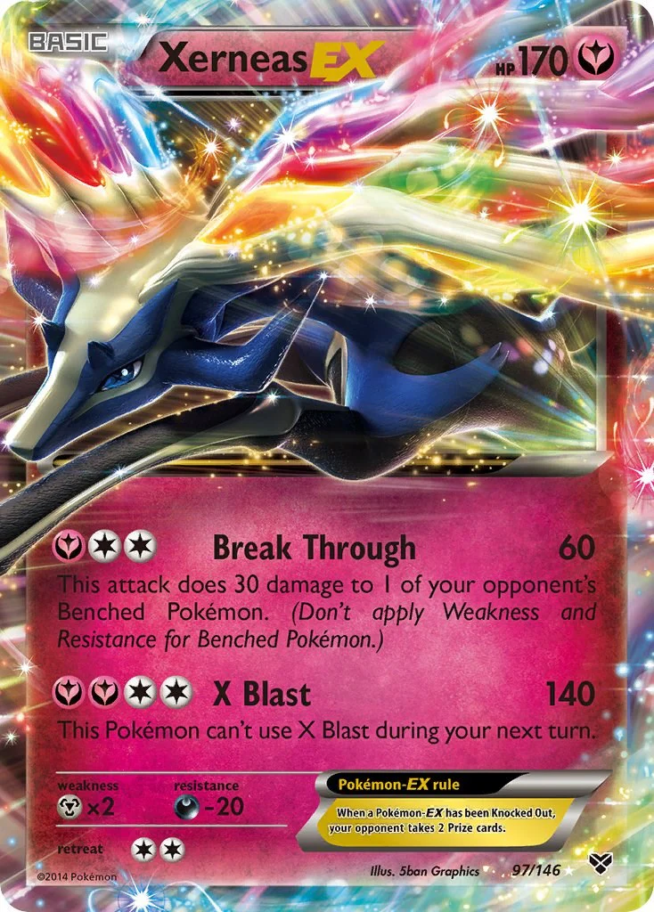 Xerneas EX 97/146 - (XY Base Set) (Ultra Rare) Holofoil