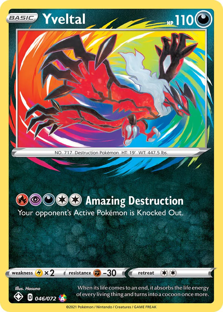 Yveltal - (Shining Fates) (Amazing Rare)